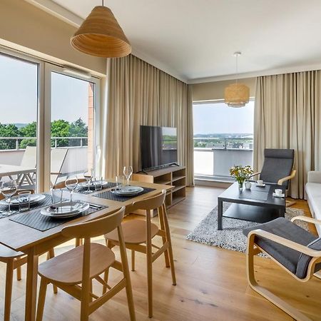 Apartament Widokowy - Penthouse Z Tarasem Kudowa Zdroj Luaran gambar