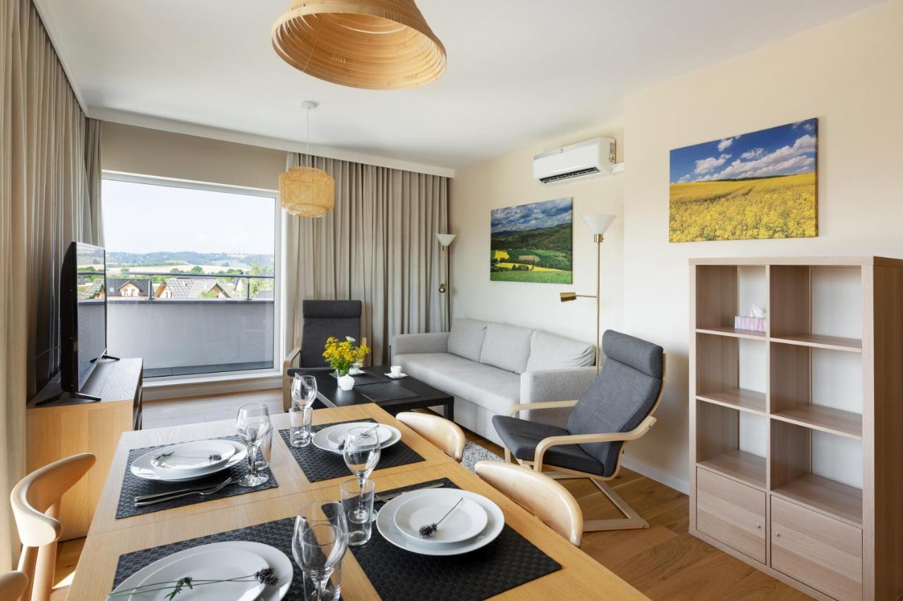Apartament Widokowy - Penthouse Z Tarasem Kudowa Zdroj Luaran gambar
